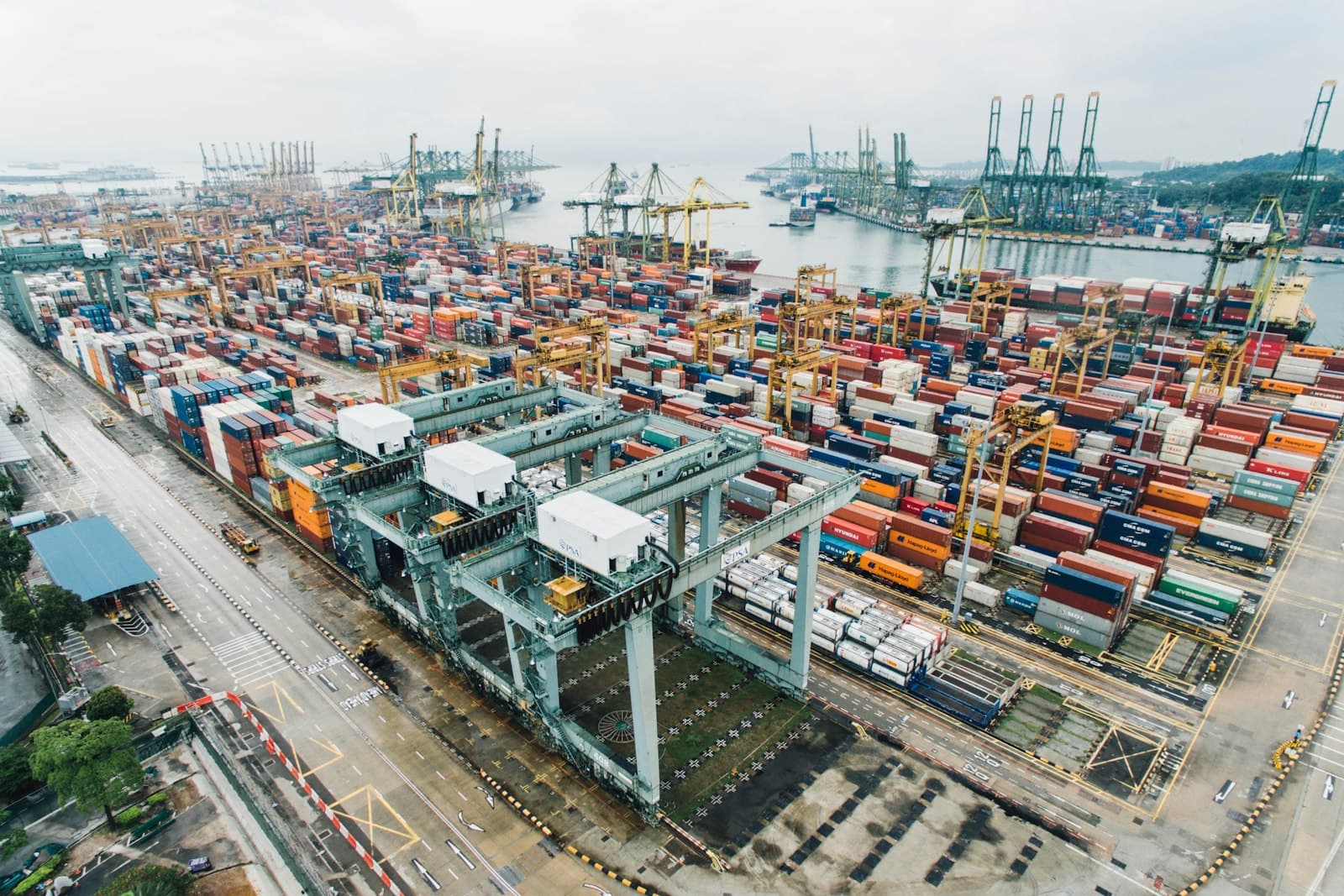 Container-Logistik Dashboard von Structure AI